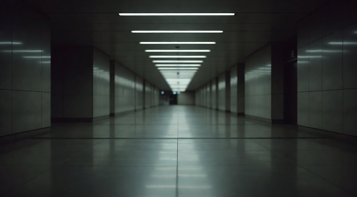 야간 역 지하 대합실 이미지 — 동탄역 안내